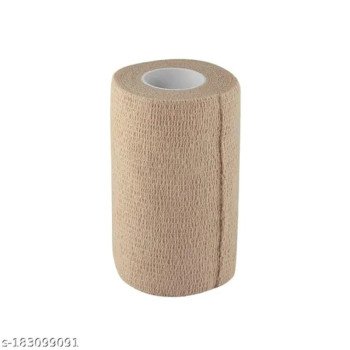 Crepe Cohesive Elastic Bandage, 10Cm X 4.5M, Non-Woven, Beige Color Crepe Cohesive Elastic Bandage, 10Cm X 4.5M, Non-Woven, Beige Color