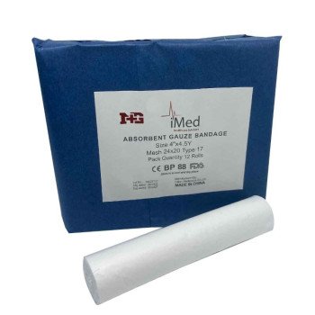 Gauze Bandage Size 4'' (Box 12 Rolls) Gauze Bandage Size 4'' (Box 12 Rolls)