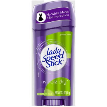 Lady Speed Stick Deodorant Anti-Perspirant Invisible Dry Powder Fresh 65g Lady Speed Stick Deodorant Anti-Perspirant Invisible Dry Powder Fresh 65g