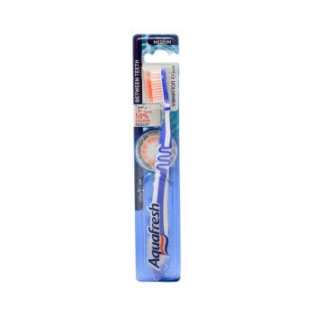 Aquafresh Between Teeth Buzz Medium Toothbrush Aquafresh Between Teeth Buzz Medium Toothbrush