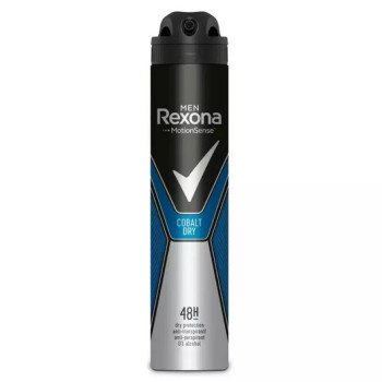 Rexona Deodorant Spray Men Cobalt Dry 200ml Rexona Deodorant Spray Men Cobalt Dry 200ml