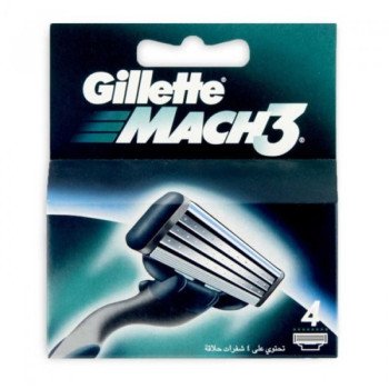 Gillette Mach3 Razor Blades 4 Count Gillette Mach3 Razor Blades 4 Count