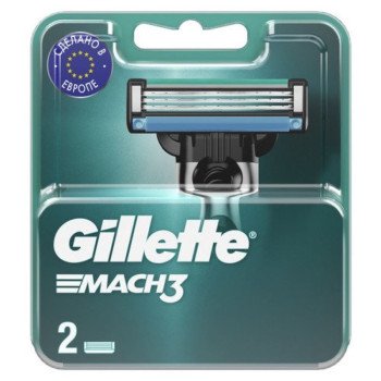 Gillette Mach3 Razor Blades 2 Count Gillette Mach3 Razor Blades 2 Count