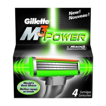 Gillette M3 Power Blades 4 Count Gillette M3 Power Blades 4 Count