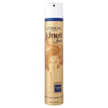 Loreal Elnett Satin Hair Spray Very Strong Hold 400Ml Loreal Elnett Satin Hair Spray Very Strong Hold 400Ml