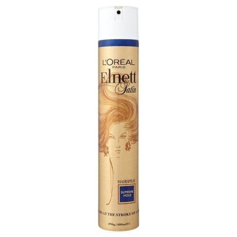 Loreal Elnett Satin Hair Spray Very Strong Hold 400Ml Loreal Elnett Satin Hair Spray Very Strong Hold 400Ml
