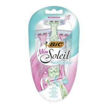 BIC Miss soleil sensitive Women's Disposable Razors 3 Blade 3 Count BIC Miss soleil sensitive Women's Disposable Razors 3 Blade 3 Count