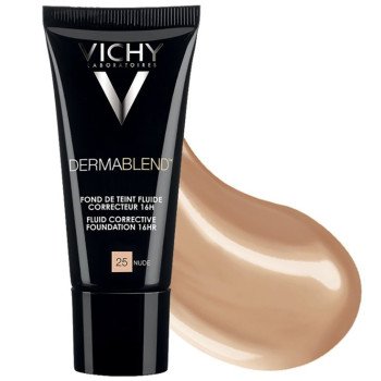 Vichy Dermablend Fluid Foundation 25 Nude 30 ml Vichy Dermablend Fluid Foundation 25 Nude 30 ml