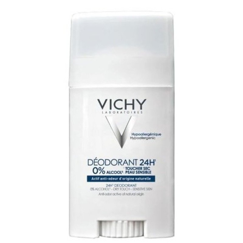 Vichy Deodorant Stick Mineral Aluminium Free 24 Hour 40ml Vichy Deodorant Stick Mineral Aluminium Free 24 Hour 40ml