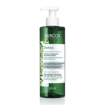 Vichy Dercos Nutrients Detox Shampoo For Oily Skin 250 ml Vichy Dercos Nutrients Detox Shampoo For Oily Skin 250 ml