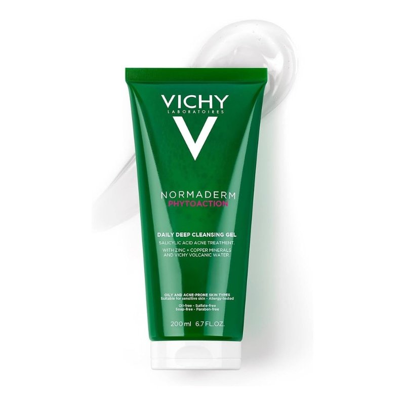 Vichy Normaderm Anti-Acne Purifying Gel Cleanser 200 Ml Vichy Normaderm Anti-Acne Purifying Gel Cleanser 200 Ml