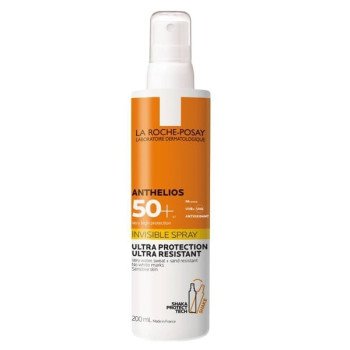 La Roche-Posay Anthelios Sunscreen Body Spray SPF50+ 200ml Invisible La Roche-Posay Anthelios Sunscreen Body Spray SPF50+ 200ml Invisible