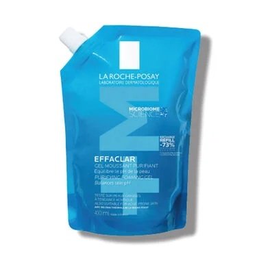 La Roche-Posay Effaclar Purifying Foaming Facial Wash Gel For Oily Skin Refill 400ml La Roche-Posay Effaclar Purifying Foaming Facial Wash Gel For Oily Skin Refill 400ml