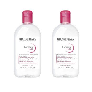 Bioderma Sensibio H2O Makeup Remover 500 ml, 2 Packs Bioderma Sensibio H2O Makeup Remover 500 ml, 2 Packs