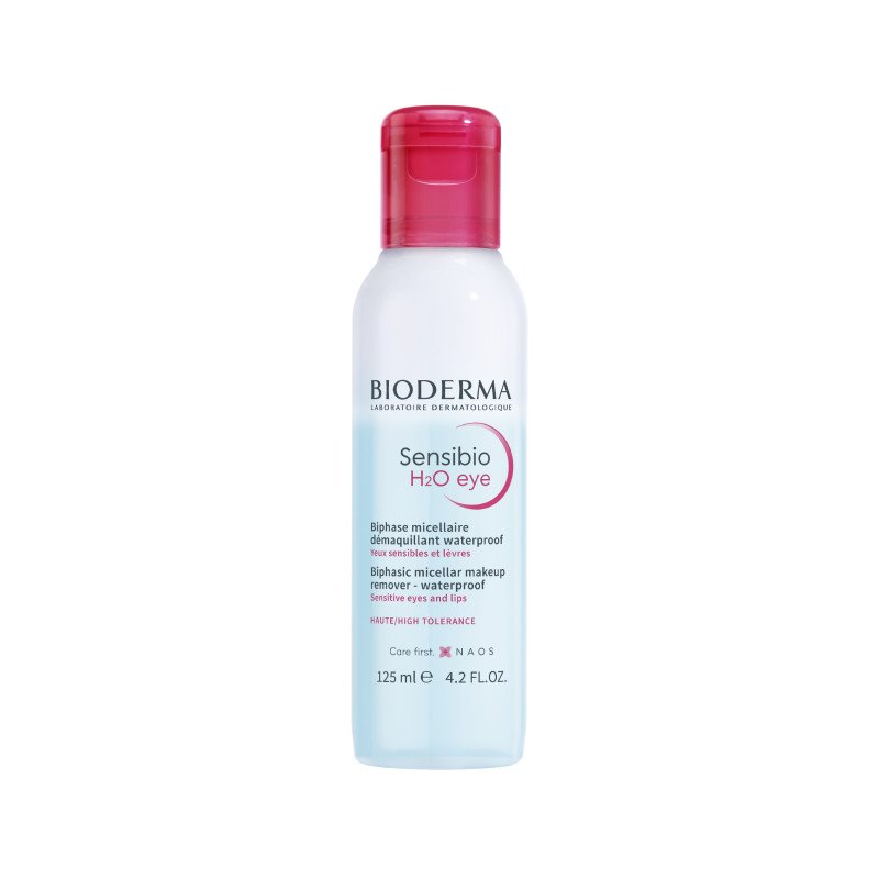 Bioderma Sensibio H2O Eye Biphase Micellar Makeup Remover - Waterproof 125 ml Bioderma Sensibio H2O Eye Biphase Micellar Makeup Remover - Waterproof 125 ml