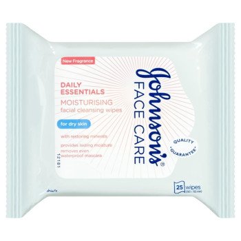 Johnson's Daily Essentials Refreshing Cleansing Wipes, 25 Wipes Johnson's Daily Essentials Refreshing Cleansing Wipes, 25 Wipes