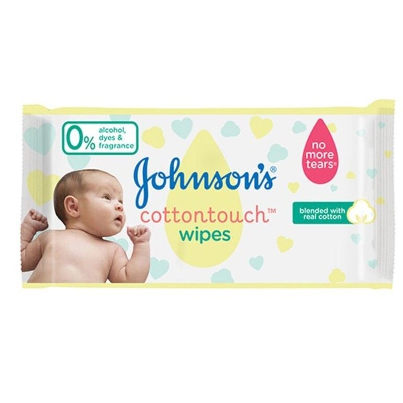 Johnson's Baby Wipes Cotton Touch 20 Wipes Johnson's Baby Wipes Cotton Touch 20 Wipes