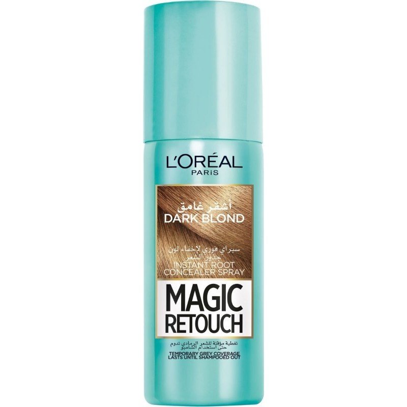 Loreal Magic Retouch Instant Root Concealer Spray Dark Blonde 75Ml Loreal Magic Retouch Instant Root Concealer Spray Dark Blonde 75Ml