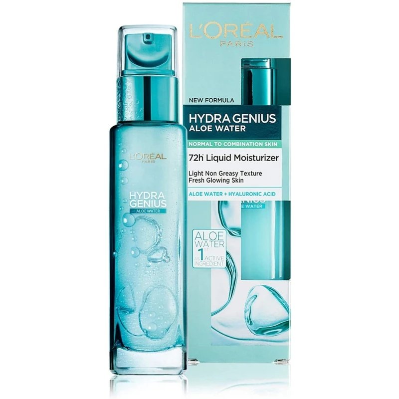 Loreal Hydra Genius Aloe Water Daily Liquid Care Normal To Combination 70Ml Loreal Hydra Genius Aloe Water Daily Liquid Care Normal To Combination 70Ml
