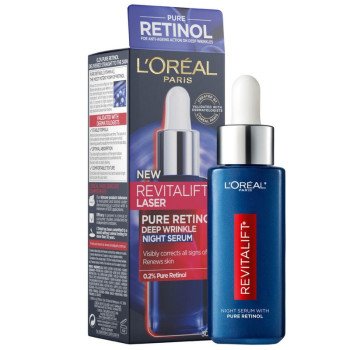 Loreal Revitalift Laser Pure Retinol Night Serum 30Ml Loreal Revitalift Laser Pure Retinol Night Serum 30Ml