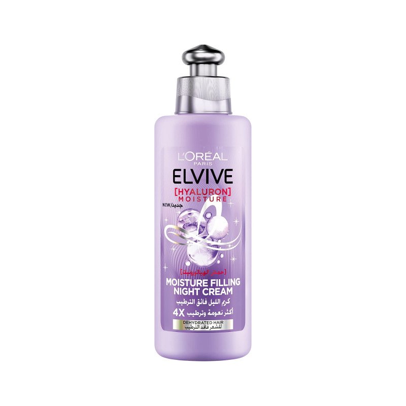 Loreal Elvive Hyaluron Plump 72H Moisture Filling Night Cream 200Ml Loreal Elvive Hyaluron Plump 72H Moisture Filling Night Cream 200Ml
