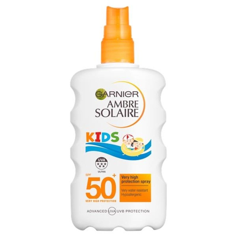 Garnier Ambre Solaire Kids Spf50+ SPRAY 200ml Garnier Ambre Solaire Kids Spf50+ SPRAY 200ml