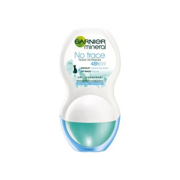 Garnier Mineral Roll-on No Trace Peaux Normales Deodorant 50 ml Garnier Mineral Roll-on No Trace Peaux Normales Deodorant 50 ml