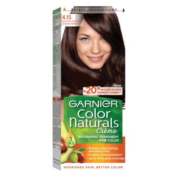 Garnier Color Naturals Creme Hair Color No (4.15) Brownie Chocolate Garnier Color Naturals Creme Hair Color No (4.15) Brownie Chocolate