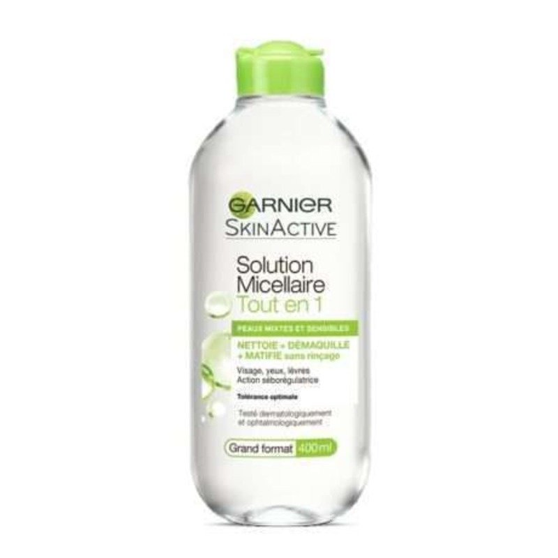 Garnier Solution Miceller 2 In 1 For Combination & Sensative 400ml Garnier Solution Miceller 2 In 1 For Combination & Sensative 400ml