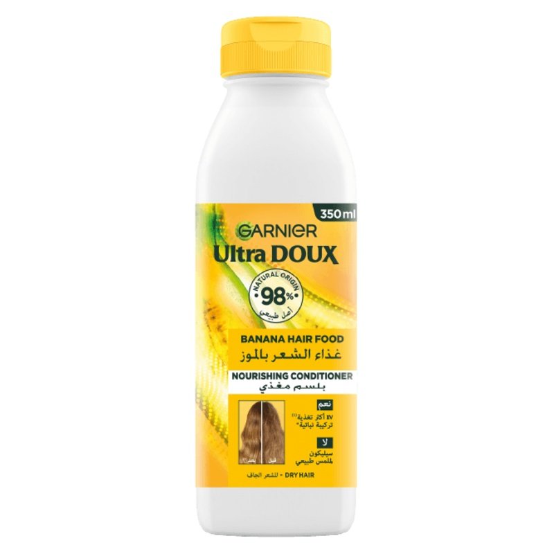 Garnier Ultra Doux Nourishing Banana Hair Food Conditioner 350ml Garnier Ultra Doux Nourishing Banana Hair Food Conditioner 350ml