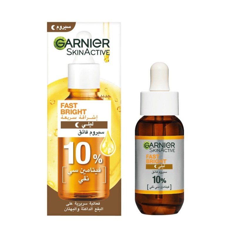 Garnier Skinactive Fast Bright Night Serum Vitamin C 10% 30ml Garnier Skinactive Fast Bright Night Serum Vitamin C 10% 30ml