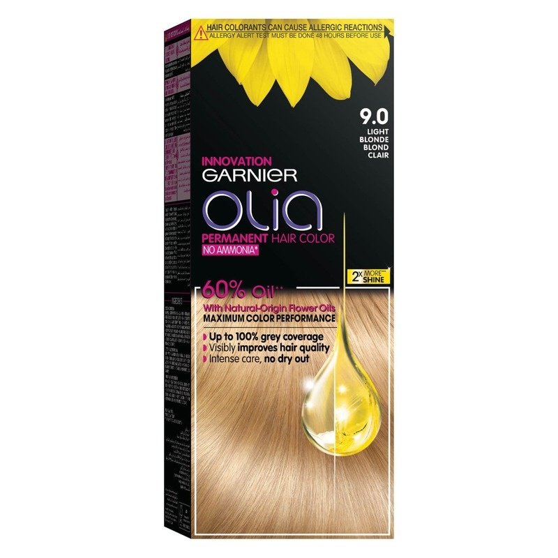 Garnier Olia No Ammonia Permanent Hair color (9.0) Light Blonde