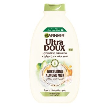 Garnier Ultra Doux Almond Milk Hydrating Shampoo 600ml Garnier Ultra Doux Almond Milk Hydrating Shampoo 600ml