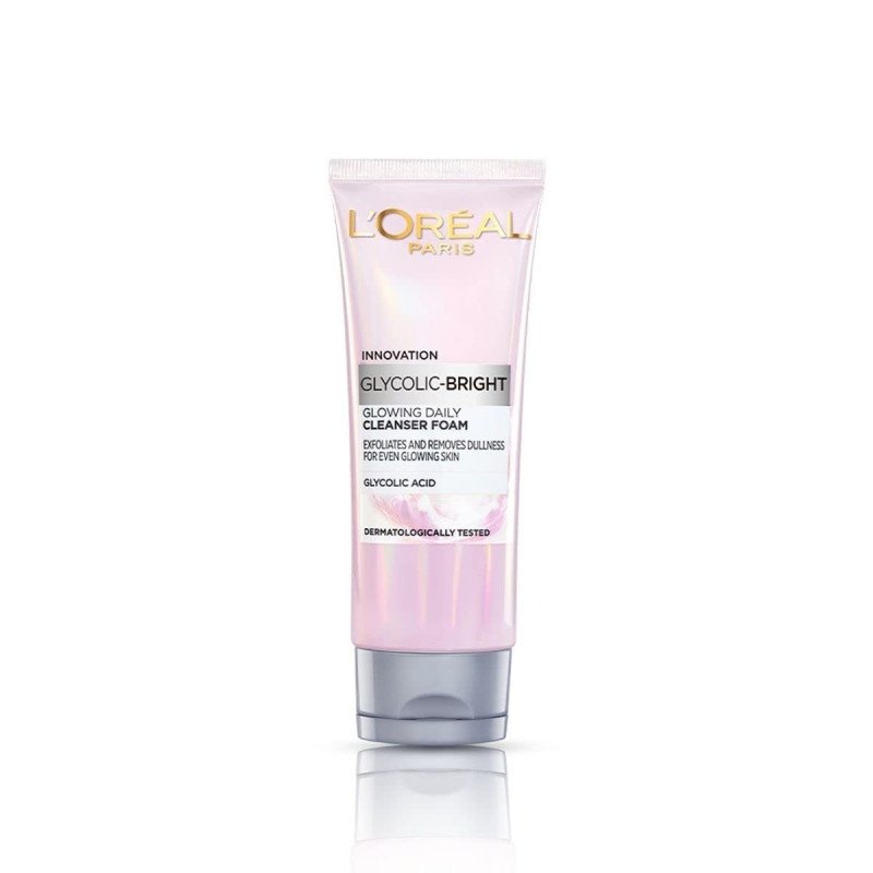 Loreal Glycolic Bright Cleansing Foam 100Ml Loreal Glycolic Bright Cleansing Foam 100Ml