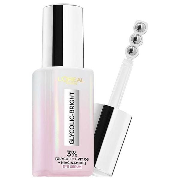 Loreal Glycolic Bright Dark Circles Eye Serum 20 Ml