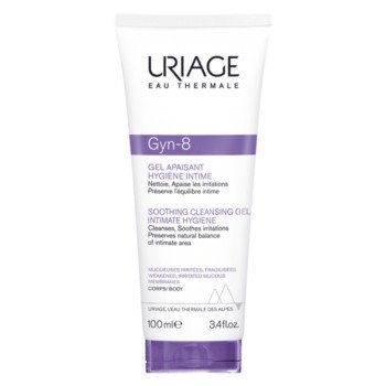Uriage Gyn-8 Soothing Cleansing Gel Intimate Hygiene 100 ml Uriage Gyn-8 Soothing Cleansing Gel Intimate Hygiene 100 ml