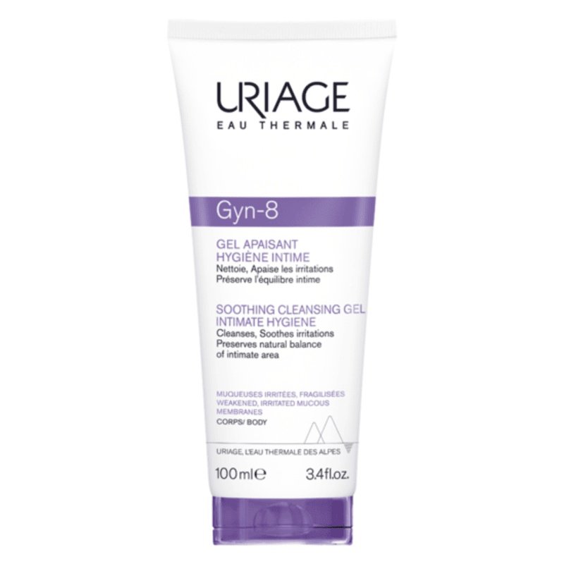 Uriage Gyn-8 Soothing Cleansing Gel Intimate Hygiene 100 ml Uriage Gyn-8 Soothing Cleansing Gel Intimate Hygiene 100 ml