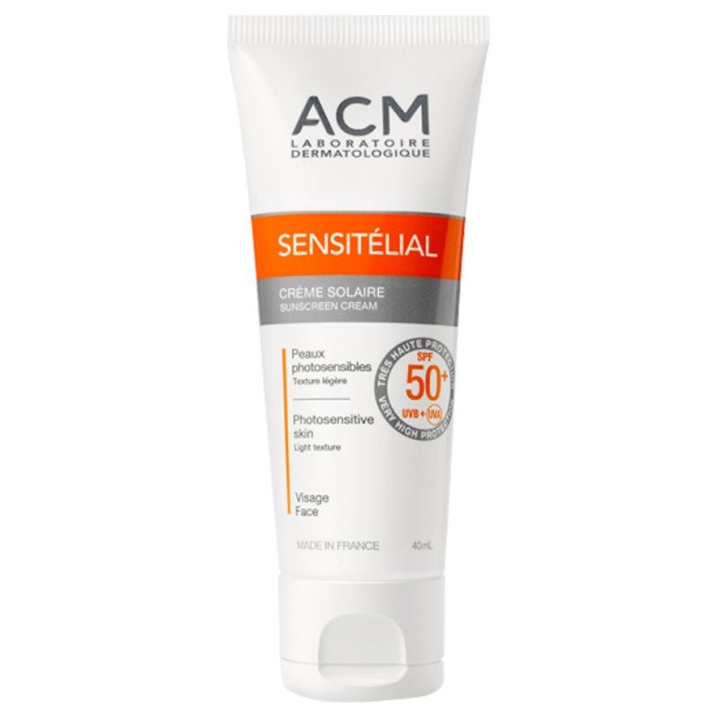 ACM Sensitelial Sunscreen SPF50+ Light Cream 40ml