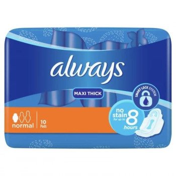 Always Maxi Thick Normal 10 Pads Always Maxi Thick Normal 10 Pads