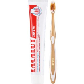 Lacalut Aktiv Toothpaste 75 Ml + Toothbrush Lacalut Aktiv Toothpaste 75 Ml + Toothbrush