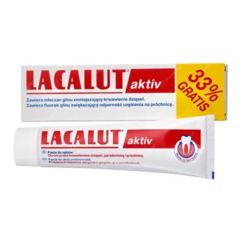 Lacalut Aktiv Toothpaste 100Ml 33% Disc Lacalut Aktiv Toothpaste 100Ml 33% Disc