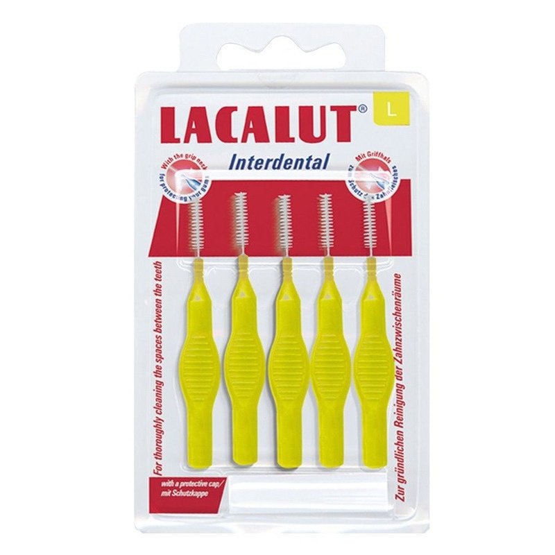 Lacalut Interdental Toothbrushes 5 Pcs - L Lacalut Interdental Toothbrushes 5 Pcs - L