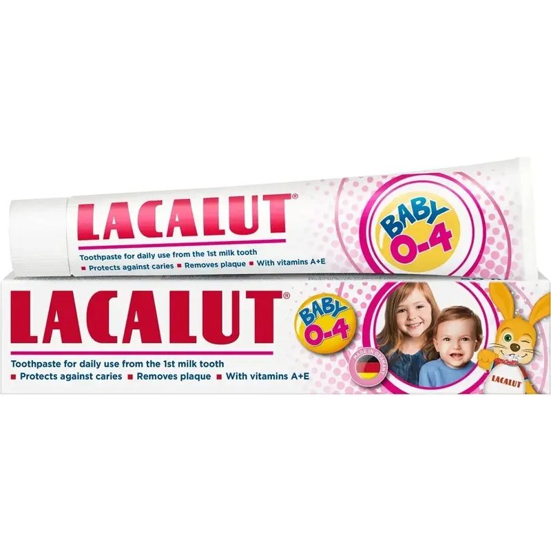 Lacalut Baby 0-4 Years Toothpaste 50 Ml Lacalut Baby 0-4 Years Toothpaste 50 Ml