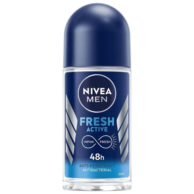 Nivea Men Anti-perspirant Deodorant Roll-On Fresh Active 50ml Nivea Men Anti-perspirant Deodorant Roll-On Fresh Active 50ml