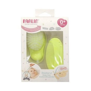 Farlin Doctor J Comb & Brush Set 0+ Months Farlin Doctor J Comb & Brush Set 0+ Months