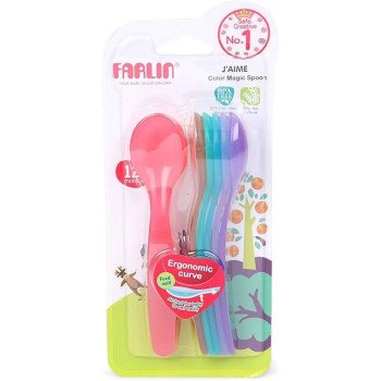 Farlin Jaime Color Magic Spoon 12+ Months Farlin Jaime Color Magic Spoon 12+ Months