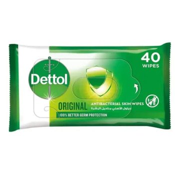 Dettol Orginal Wipes 40 Pcs Dettol Orginal Wipes 40 Pcs