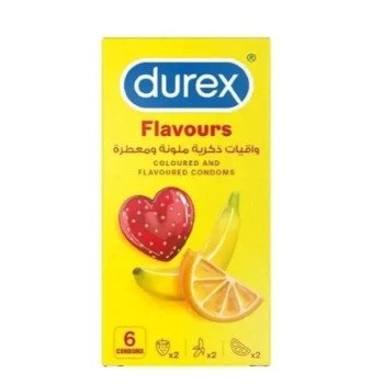 Durex Select Flavours 6 Condoms Durex Select Flavours 6 Condoms