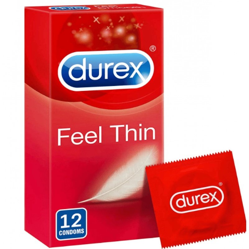 Durex Feel Thin 12 Condoms (Fetherlite)