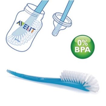 Philips Avent Bottle & Teat Brush Blue Philips Avent Bottle & Teat Brush Blue